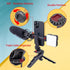 Zeadio Phone Tripod Stabilizer Grip, Smartphone Handheld Portable Selfie Stick Desktop Tabletop Stand Mount Holder