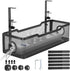 Under Desk Cable Management Tray Black, Cinati Cable Tray with Clamp for Desk Wire Management, No Damage