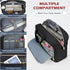 NEWHEY Laptop Bag 15.6 Inch Briefcase for Women Men, Waterproof Messenger Bag for Business Office Work, Black