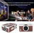 Mini Smart Phone Projector, Second-Generation DIY Portable Home Cinema, Cardboard Projector for Family Entertainment