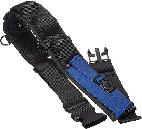 JJC GB-1 Adjustable Photography Utility Belt, Wrist Waistband Belt, Accessory Belt, Speed Belt, for Carrying Gear Bag Case, Lens Pouch, Flash Accessories, Belt Components, D-Rings, Breathable 3D Mesh by Fotasy