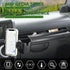 Multi-Mount Metal Road Passenger Phone Holder - Fit for 2007-2010 Jeep Wrangler JK JKU, Phone Mount Storage Tray