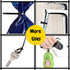 Bates 200 Pack Black 4 Inch Cable Zip Ties - Electrical Tie Wraps, Cord Ties
