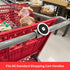 Maxby Shopping Cart Phone Holder | MagSafe Compatible Magnetic Mount for Grocery & Supermarket Carts | Flexible