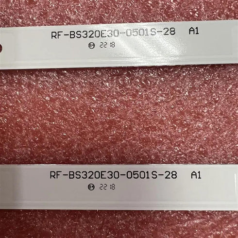 UFDIPLMY 5LED LED32-ES5004 RF-BS320E30-0501S-28 A1 32F1000 V320DJ8-Q01 2pcs 1 LED Backlight Strip Compatible
