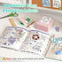 TYPONOS PM290 3 1 Pack Sticker Printer, Mini Printer, Bluetooth Sticker Maker Machine with Rolls Paper, Smart AI APP