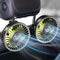 Dealswin Car Fan for Backseat kids, Dual Head USB Car Seat Fans,