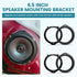 NuIth Car Speaker Adapter Bracket Kit for 2006-2013 Honda Civic/Accord/CR-V/Acura, 6.5 Inch, 4PCS with Wiring Harness