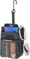 High Road Air Vent Mount Car Cell Phone Holder with Soft Lined Back Pocket and Front Mesh Storage Pocket