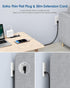Jgstkcity 30W Outlet,2 4 Strip,3FT Recessed Power Strip USB C,Furniture Flush Mount Desk Outlets USB Ports,Recessed