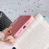 Jmltech Silicone Case for iPhone 13 Pro Max, Girly Heart Design with Soft Anti-Scratch Microfiber Lining - Pink