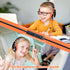 Shop rockpapa Comfort+ Kids Over-Ear Headphones, Wired with Microphone & Volume Control for School, Black/Orange.