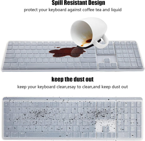co2CREA Soft Skin Cover for Logitech MX Mechanical Wireless Illuminated Performance Keyboard