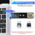ELUTENG M.2 to USB Adapter, Dual Protocol M.2 NVME SATA Hard Drive USB3.1 Gen2 10Gbps Reader for 2280 2260 2242 2230 SSD