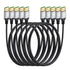 8K Slim HDMI Cables 6FT 5-Pack, 48Gbps Ultra High-Speed, HDMI 2.1 Cord