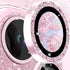 CloudValley for iPhone 15/ iPhone 15 Plus Camera Lens Protector, HD Tempered Metal Matte Glass Anti-Scratch, Case Friendly Full Screen Cover Film Accessories, GlitterPink