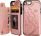 Vaburs Wallet Case for iPhone SE(2022) 5G/SE(2020)/7/8 - Embossed Butterfly Premium PU Leather with Card Holder