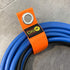 Heavy-Duty Wrap-It Storage Straps, 10-inch (6-Pack) Blaze Orange for Garage Organizer and Electric Cord Holder