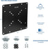 VIVO Steel VESA TV and Monitor Mount Adapter Plate Bracket for Screens 23" to 42" | Conversion Kit for VESA up to 200x200mm (MOUNT-AD2X2)