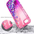 NGB iPhone 6 6S 7 8 Case, with Tempered Glass Screen Protector, Ring Holder, Pink/Purple