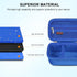 Carrying Case for JBL Go 3 / JBL Go 4, Waterproof Dustproof Speaker Storage Holder, Blue