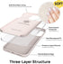 IceSword iPhone 14 Plus Case Stone (2022), Slim Liquid Silicone Phone Cover with Soft Anti-Scratch Microfiber Lining,