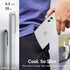 QLTYPRI Ultra Thin iPhone 12 Case 6.1" - White, Soft Silicone TPU Bumper, Shockproof, Full Camera Protection,