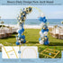 7.2FTx4.3FT Patent Applying DEVISEFUN Balloon Arch Stand,Metal Pergola Arbors,Garden Arbors and Arches Trellis