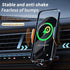 KULTIVR Car Vent Phone Holder - Wireless Fast Charging MagSafe Mount for iPhone and Android with Automatic Clamping