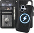 Bocasal for iPhone 17 Wallet Case Compatible with MagSafe Wireless Charging, RFID Blocking