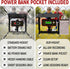 Cell Phone Fence Mount with Sunshade, Aluminum Fence Camera Mount Holder for Streaming & Recording Games, Anti-Overheat