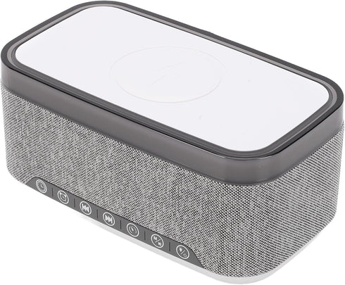 YUEHISY Bluetooth Speaker with Wireless Charging, Multifunctional Wireless Speaker, White Noise Sound Machine