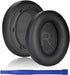 Protein Leather Ear Pads Replacement for Anker Space Q45 Headphones, Earpads with Isolation Foam, Repair Parts