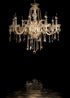 LYLYCTY 5x7ft LY024 Luxurious Chandeliers Photography Background European Gorgeous Crystal Chandelier Black Backdrop