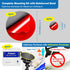Tapsi 8-Pack (3.15" 0.91") Adhesive Replacement Pads Round High-Bond Double-Sided Mounting Pads & for Dashboard Discs