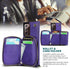 Asuwish Samsung Galaxy Note 20 Ultra 5G Wallet Case, Leather Cover with Zipper Slot, Screen Protector, Purple.