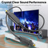 3 PS4 Digital Optical Audio Cable Feet, Spdif Fiber Optic Short Cord, Toslink for Soundbar TV Xbox Home Cinema