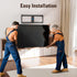 Mounting Dream Fixed TV Mount for 42-84 Inch Flat Screen TVs, VESA 600x400mm, Low Profile, Fits 16"/18"/24" Studs