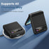VEGO Black Case for Motorola Razr 2023 - Shockproof, Full Body, Hinge Protection, Built-in Screen Protector & Kickstand.