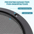 6.5 Inch Metal Mesh Round Speaker Grill Cover, Universal Decorative for Car Speaker Mounting, 8PCS Screws