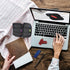 6 Flash Drive Case - USB Holder, Storage Bag for Thumb Drives, Lightweight, Protects & Stores Small Items, Slots, Black