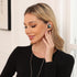 keephifi KZ EDX Pro in Ear Monitors, KZ Headphones IEM Earphones with Dual DD HiFi Stereo Sound, Wired, Cyan