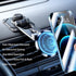 Diadem 360 6 N50 Laptop Magnetic Phone Holder, Rotatable Foldable Car Dashboard Mount with Strong Magnets - Black Metal