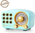 Retro Bluetooth Speaker, Vintage Radio-Greadio FM Radio with Classic Style, Strong Bass, Bluetooth 5.0, MP3 Player