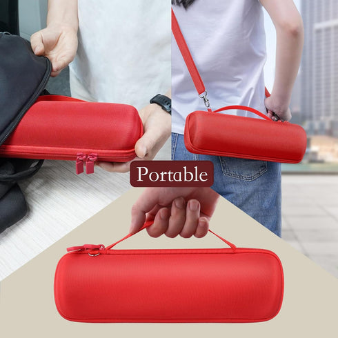 Hard Protective Case for Beats Pill 2024 Wireless Bluetooth Speaker, Portable Travel Case with Shoulder Strap