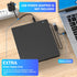 Kadlun 3.0 Drive,4 2 11/10/8/7/XP External CD DVD Drive for Laptop, USB Optical Disc USB Ports and TF/SD Card