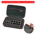 RLSOCO Waterproof Battery Organizer Storage Case, Holds Up to 120+ Batteries: AA AAA C D 9V and More, Case Only, Black