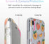 Peach Velvet Caviar Case for iPhone XR - Cute Clear Protective Phone Case for Girls & Women (Peachy Orange)