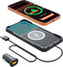 LANSEMKU Wireless Car Charger Pad, 15w Fast Car Wireless Chargers Charging pad Non