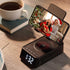 iFkoo Gifts for Men Women, Phone Stand with Bluetooth Speaker&Clock, Birthday Gifts for Him, Phone Holder with Wireless